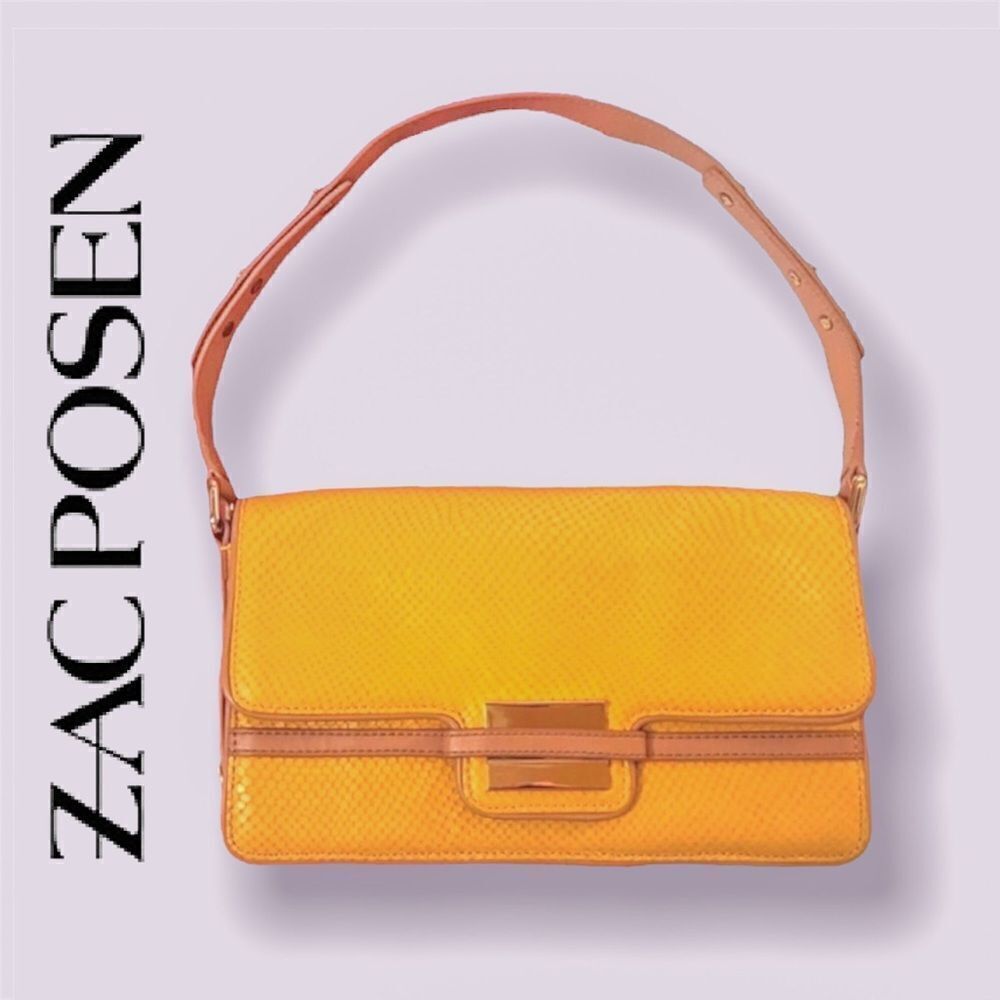 Zac Posen ZSpoke Napa Leather Shoulder Bag
